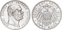 Sachsen Altenburg 2 Mark 1901 Herzog Ernst I. 1853-1908 -