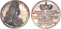 Braunschweig-Calenberg-Hannover AG- Medaille 1692 Ernst August 1679-1698 seit 1662 Bischof von Osnabrück -