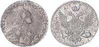 Russland Poltina (1/2 Rubel) 1763 St. Petersburg Katharina II. 1762-1796 -