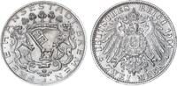 Bremen 2 Mark 1904 Freie und Hansestadt Bremen -
