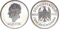 Weimarer Republik 5 Mark 1932 A Berlin zum 100. Todestag Goethes (28. Mä... 4250,00 EUR  Excl. 10,00 EUR Verzending