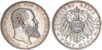 Württemberg 5 Mark 1892 König Wilhelm II. 1891-1918 -