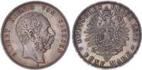 Sachsen 5 Mark 1876 König Albert 1873-1902 -