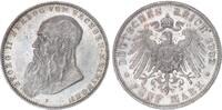 Sachsen-Meiningen 5 Mark 1902 Herzog Georg II. 1866-1914 -