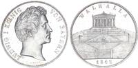 Bayern Doppelter Geschichtstaler 1842 Walhalla König Ludwig I. 1825-1848 -