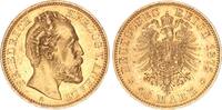 Anhalt 20 Mark 1875 Herzog Friedrich I. 1871-1904 vz+ mit leichter Goldp... 4450,00 EUR  Excl. 10,00 EUR Verzending