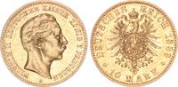 Preußen 10 Mark 1889 Kaiser Wilhelm II. 1888-1918 vz 7950,00 EUR  Excl. 10,00 EUR Verzending