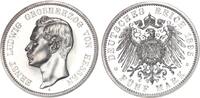 Hessen 5 Mark 1895 Großherzog Ernst Ludwig 1892-1918 PP, min. Haarlinien 4950,00 EUR  Excl. 10,00 EUR Verzending