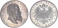 Reuss 2 Mark 1899 Fürst Heinrich XXII. 1859-1902 vz-st mit leichter Patina 685,00 EUR  Excl. 10,00 EUR Verzending