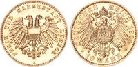 Lübeck 10 Mark 1904 Freie und Hansestadt Lübeck vz-st 2750,00 EUR  Excl. 10,00 EUR Verzending