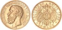 Baden 10 Mark 1897 Großherzog Friedrich I. 1852-1907 vz 495,00 EUR  Excl. 13,99 EUR Verzending