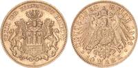 Hamburg 10 Mark 1906 Freie und Hansestadt Hamburg vz-st 550,00 EUR  Excl. 10,00 EUR Verzending