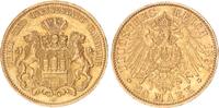 Hamburg 20 Mark 1897 Freie und Hansestadt Hamburg vz 795,00 EUR  Excl. 10,00 EUR Verzending
