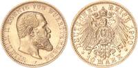 Württemberg 10 Mark 1900 König Wilhelm II. 1891-1918 vz+ 535,00 EUR  Excl. 10,00 EUR Verzending
