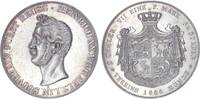 Reuss Doppeltaler 1844 Fürst Heinrich XX. 1836-1859 -