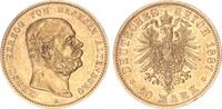 Sachsen Altenburg 20 Mark 1887 Herzog Ernst I. 1853-1908 vz 3950,00 EUR  Excl. 10,00 EUR Verzending