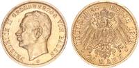 Baden 20 Mark 1913 Großherzog Friedrich II. 1907-1918 kl. Kr., vz-st 850,00 EUR  Excl. 10,00 EUR Verzending