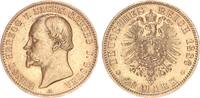 Sachsen-Coburg-Gotha 20 Mark 1886 Herzog Ernst II. 1844-1893 kl. Kr., vz 3250,00 EUR  Excl. 10,00 EUR Verzending