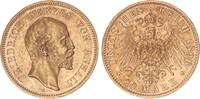 Anhalt 20 Mark 1896 Herzog Friedrich I. 1871-1904 vz-st 2750,00 EUR  Excl. 10,00 EUR Verzending