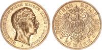 Preußen 20 Mark 1901 Kaiser Wilhelm II. 1888-1918 vz 765,00 EUR  Excl. 10,00 EUR Verzending
