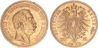 Hessen 20 Mark 1873 Großherzog Ludwig III. 1848-1877 kl. Rdf., ss-vz 825,00 EUR  Excl. 10,00 EUR Verzending