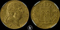 FRANCE 20 Francs Louis XVIII -