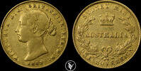 Australia 1 sovereign Victoria -