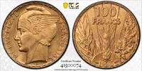 IIIéme République - 100 francs Bazor 1935 - PCGS MS65 -