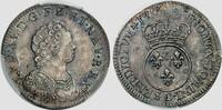 France - Louis XV - 1/4 Ecu Vertugadin 1716 Riom - PCGS MS64 - TOP POP -
