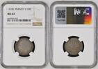 FRANCE Louis XIV - 1/10eme ecu 1710 Bayonne - NGC MS63 - TOP POP -