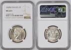 France - Charles X - 2 francs 1828 Lille - NGC MS64+ -