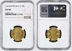 France - Louis XIV - Louis d'or 1653 Arras - NGC AU58 - TOP POP -