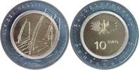 Deutschland, BRD, Germany 10 Euro Sammlermünze - Auf dem Wasser -