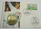 Niue 5 Dollars Numisbrief - Davis-Cup-Finale zwischen Deutschland und Schweden (Boris Becker) -