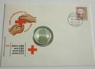 Schweiz 5 Franken Numisbrief - 150. Geburtstag von Henry Dunant -