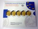 Deutschland/ Bundesrepublik Deutschland 5 x 2 Euro 2 Euro Gedenkmünzen Set (A,D,F,G,J) - 35 Jahre Erasmus-Programm -