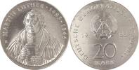 Deutsche Demokratische Republik, DDR 20 Mark 500. Geburtstag von Martin Luther -