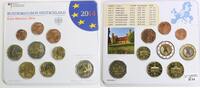 Deutschland, Germany, BRD 5,88 Euro Euro-Kursmünzensatz (Hamburg) + 2 € Gedenkmünze Niedersachsen -