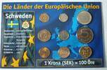 Schweden Kursmünzensatz/ Mixsatz - Die Länder der Europäischen Union (Schweden) -