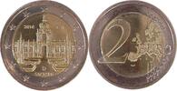 Deutschland, BRD, Germany 2 Euro Sachsen: Dresdner Zwinger -
