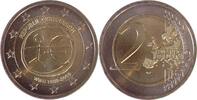 Österreich Austria 2 Euro 10 Jahre Europäische Währungsunion -