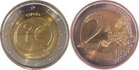 Spanien, Spain 2 Euro 10 Jahre Europäische Währungsunion -