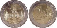 Deutschland, BRD, Germany 2 Euro Sachsen: Dresdner Zwinger -