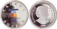 Kanada, Canada 1 Dollar XXI. Olympische Winterspiele 2010 in Vancouver (Steinmännchen) -