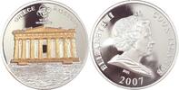 Cook-Inseln, Cook Islands 10 Dollars Bauwerke der Welt (Akropolis in Athen) Skulpturmünze -