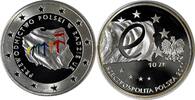 Polen 10 Zlotych Polnische EU-Ratspräsidentschaft Juli-Dezember 2011 -