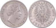Deutschland/ Kaiserreich Bayern 2 Mark Ludwig II. 1864 - 1886 -