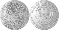 Ruanda 50 Amafaranga 1 oz Impala/Antilope - Privy Mark (F15) -