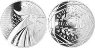 Frankreich, France 10 Euro Gallischer Hahn -