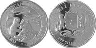 Somalia 100 Shillings 1 oz Somalia Leopard -